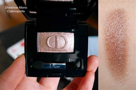 Dior Cosmopolite DiorShow Mono Eyeshadow Swatches